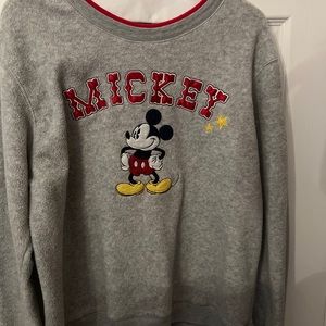 Vintage Disney Mickey Mouse Red lettering